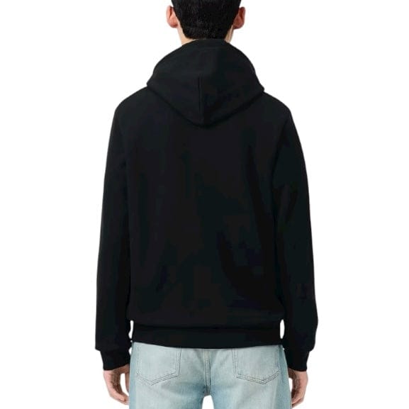 Lacoste Classic Fit Zip-Up Fleece Sweatshirt (Black) SH9809-51
