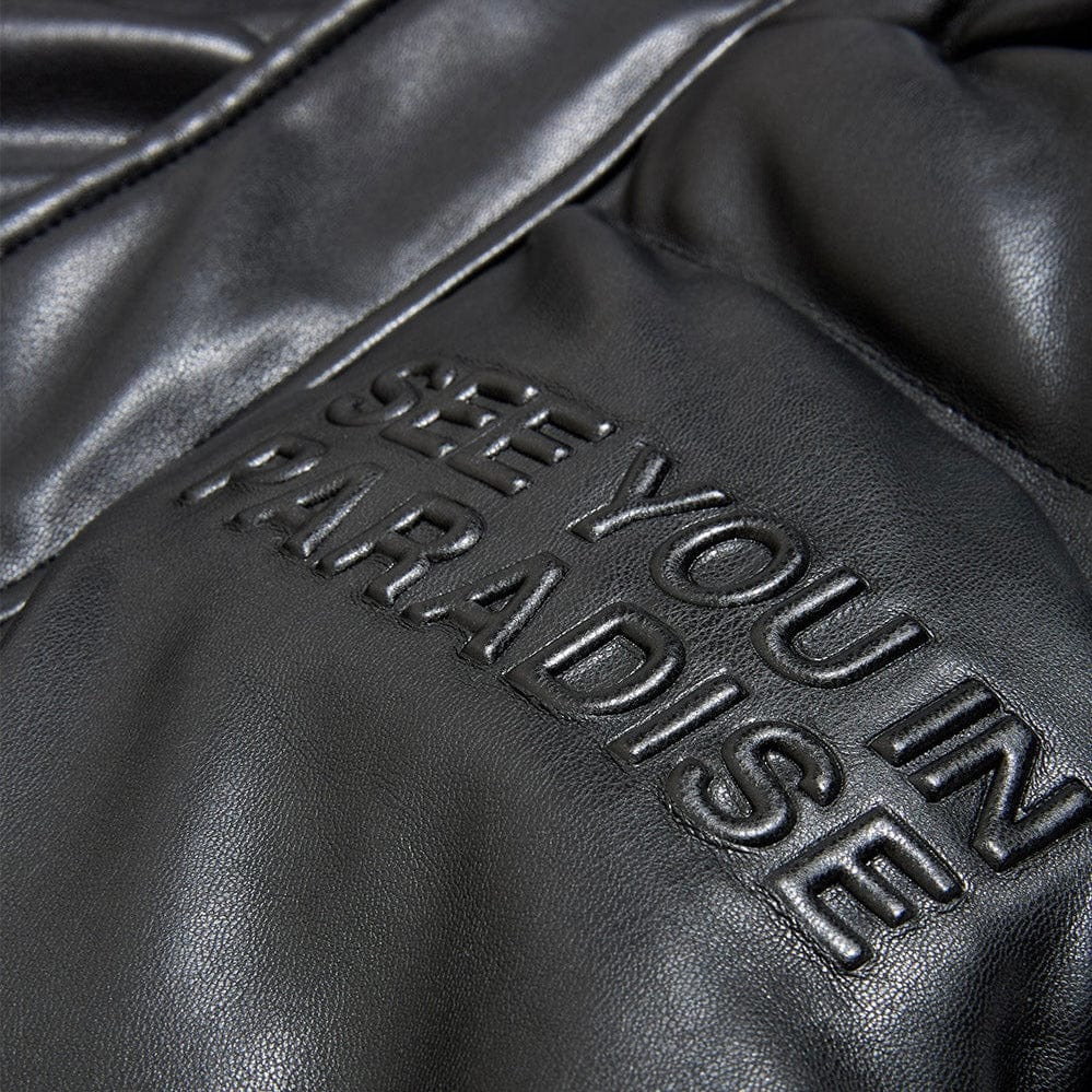 See You In Paradise The Wild One Puffer Vest (Black) 9382V