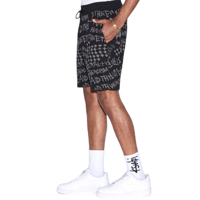 Ksubi Heroism Knit Short (Black) MPS24WA017