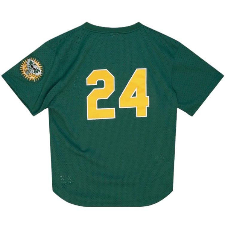 Mitchell & Ness MLB Oakland Athletics Authentic Bp Jersey (Green)