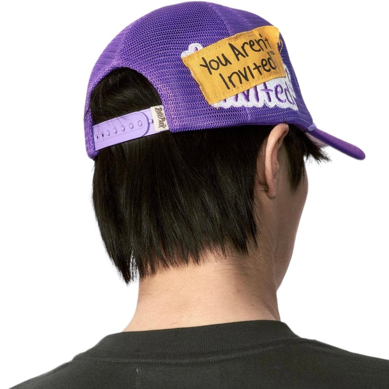 Hyde Park Nothing But Net Trucker Hat (Purple)