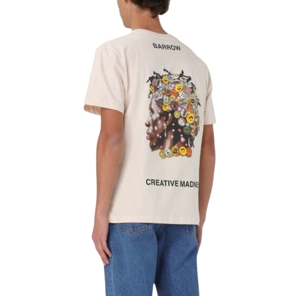 Barrow Unisex Jersey T Shirt (Vanilla) S5BWUATH157-BW029
