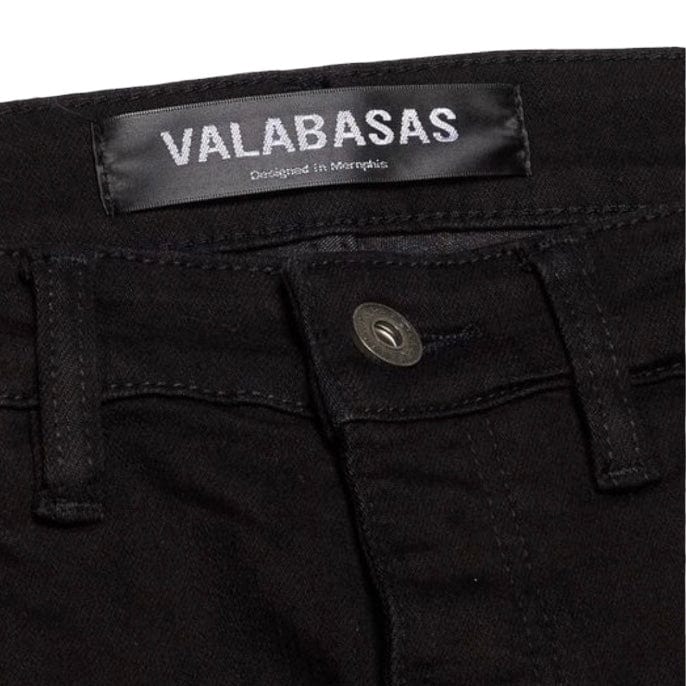 Valabasas Soap Skinny Denim Jean (Jet Black) VLBSSK001