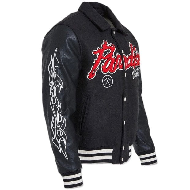 Jordan Craig Paradise Tour Varsity Jacket (Black) 91632