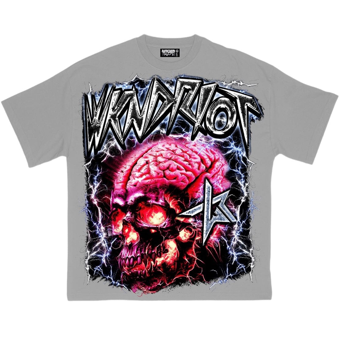 Wknd Riot Brainiac Tee (Grey)