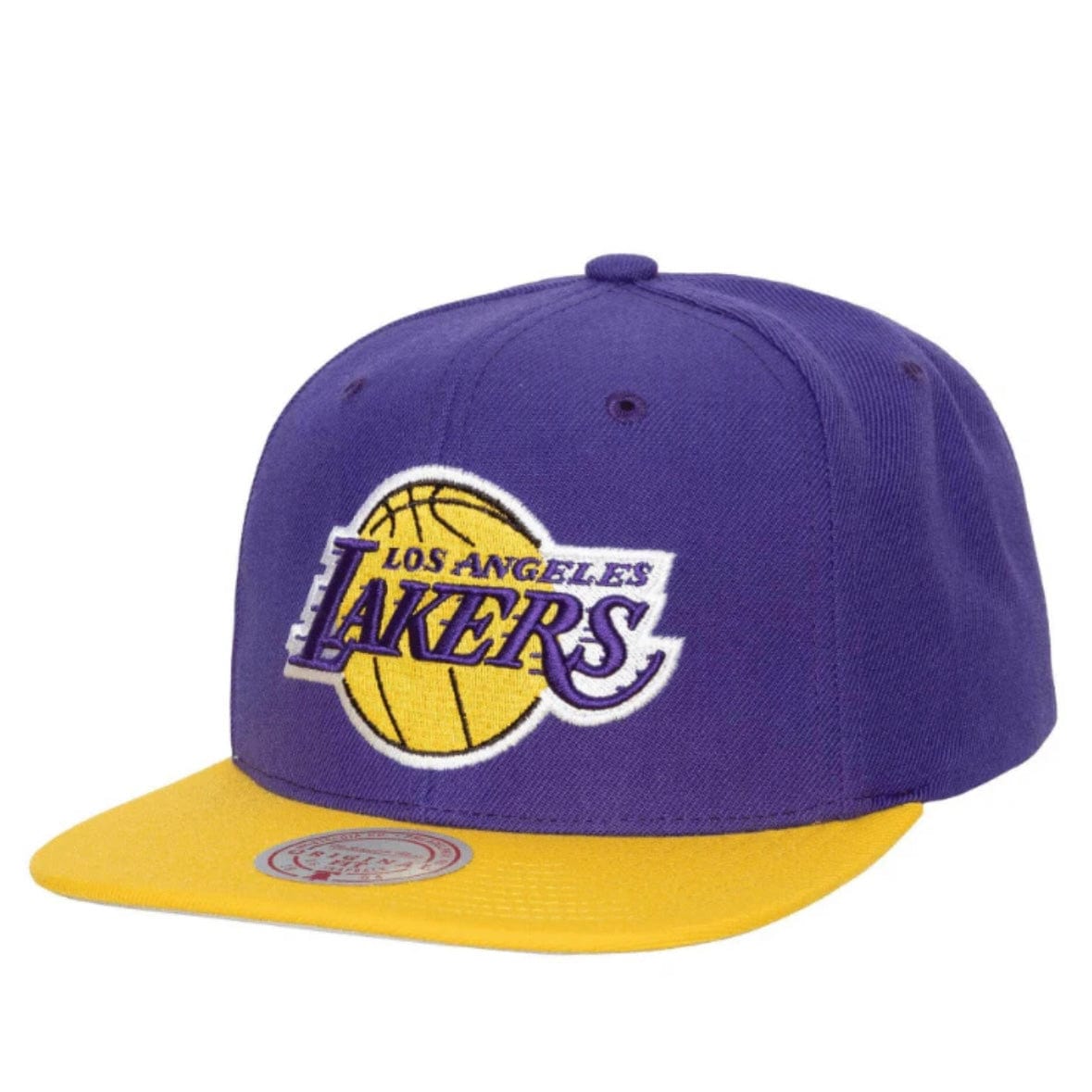 Mitchell & Ness Lakers Snapback (Purple/Yellow)