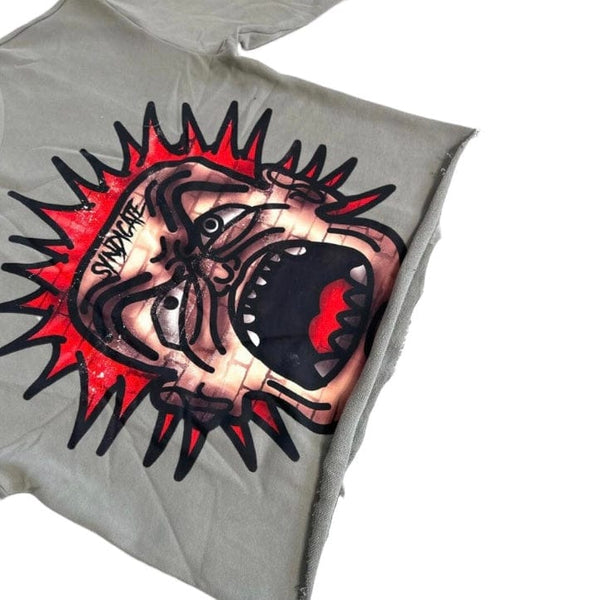 The Syndicate "Angry Man" Tee (Gray) QS-11