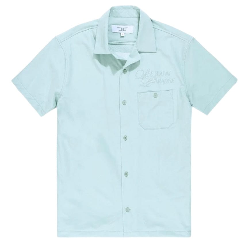 Jordan Craig Oakland Mechanic Short & Shirt Set (Sky Blue) 2061-2061S