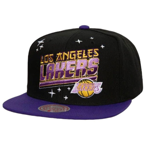 Mitchell & Ness Nba Los Angeles Lakers Anime Snapback (Black)