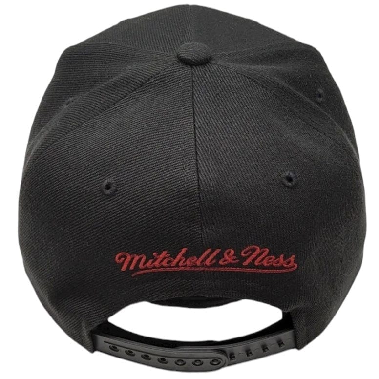 Mitchell & Ness Nba Miami Heat Core Basic Snapback (Black/Red)