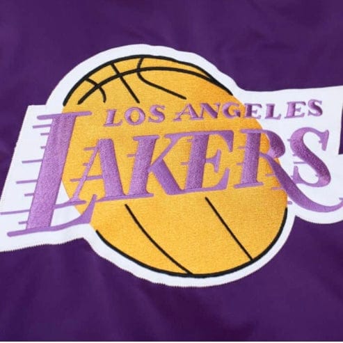 Mitchell & Ness NBA Los Angeles Lakers Heavyweight Jacket (Purple)