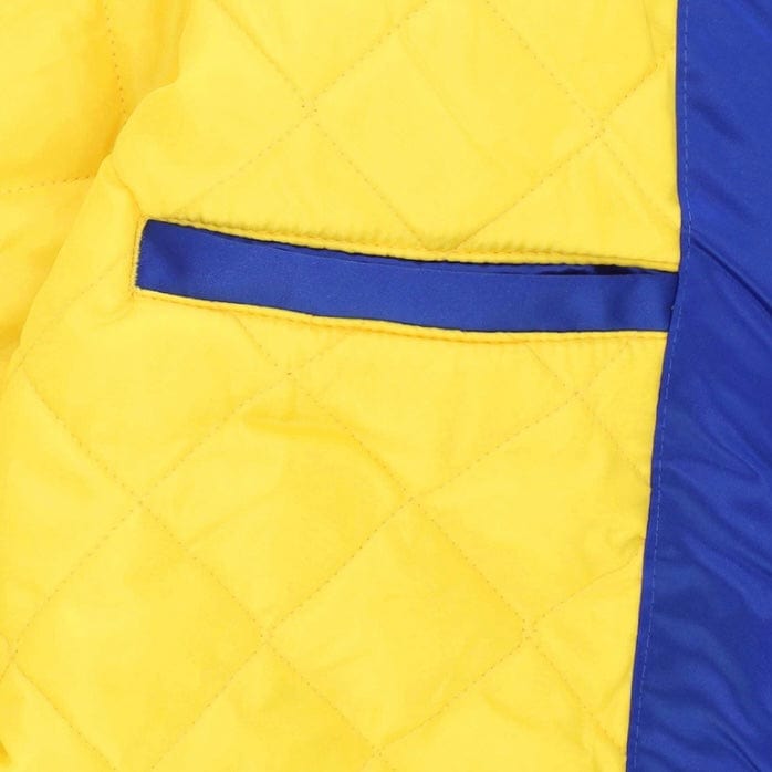 Mitchell & Ness NBA Golden State Warriors Heavyweight Jacket (Royal)