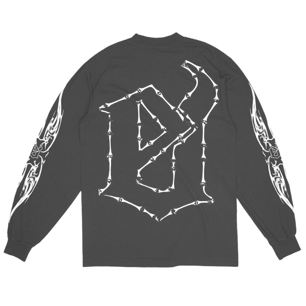 Evil Vice Ghoul Brush Long Sleeve Sweatshirt (Vintage) W25-17