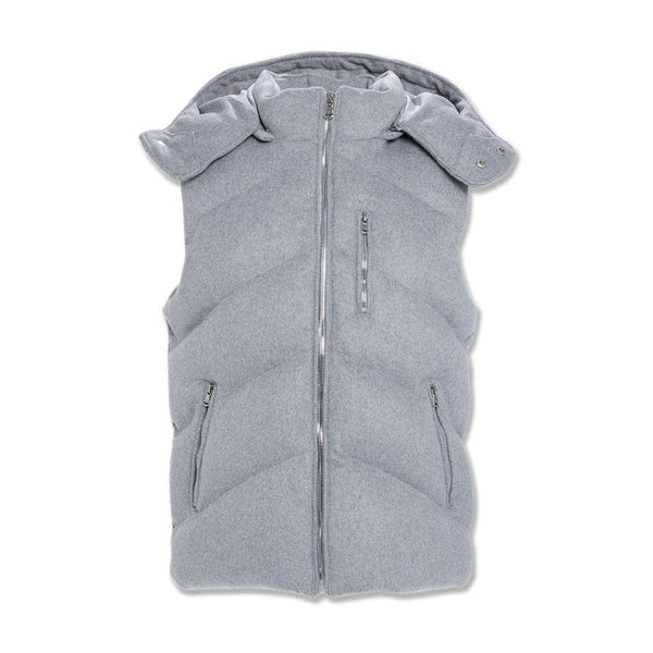 Jordan Craig Tahoe Wool Puffer Vest (Lt Grey) 9156V
