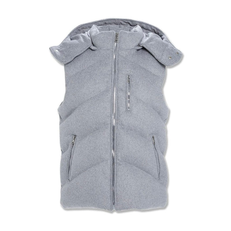 Jordan Craig Tahoe Wool Puffer Vest (Lt Grey) 9156V