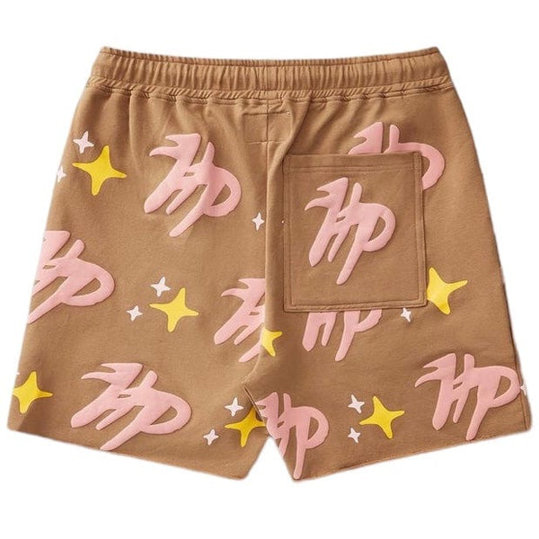 Hyde Park Puff The Magic Pattern Shorts (Brown)