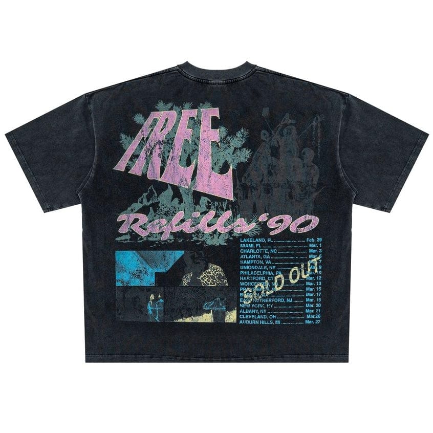 Free Refills Sold Out Tee (Black) FR-F25-005
