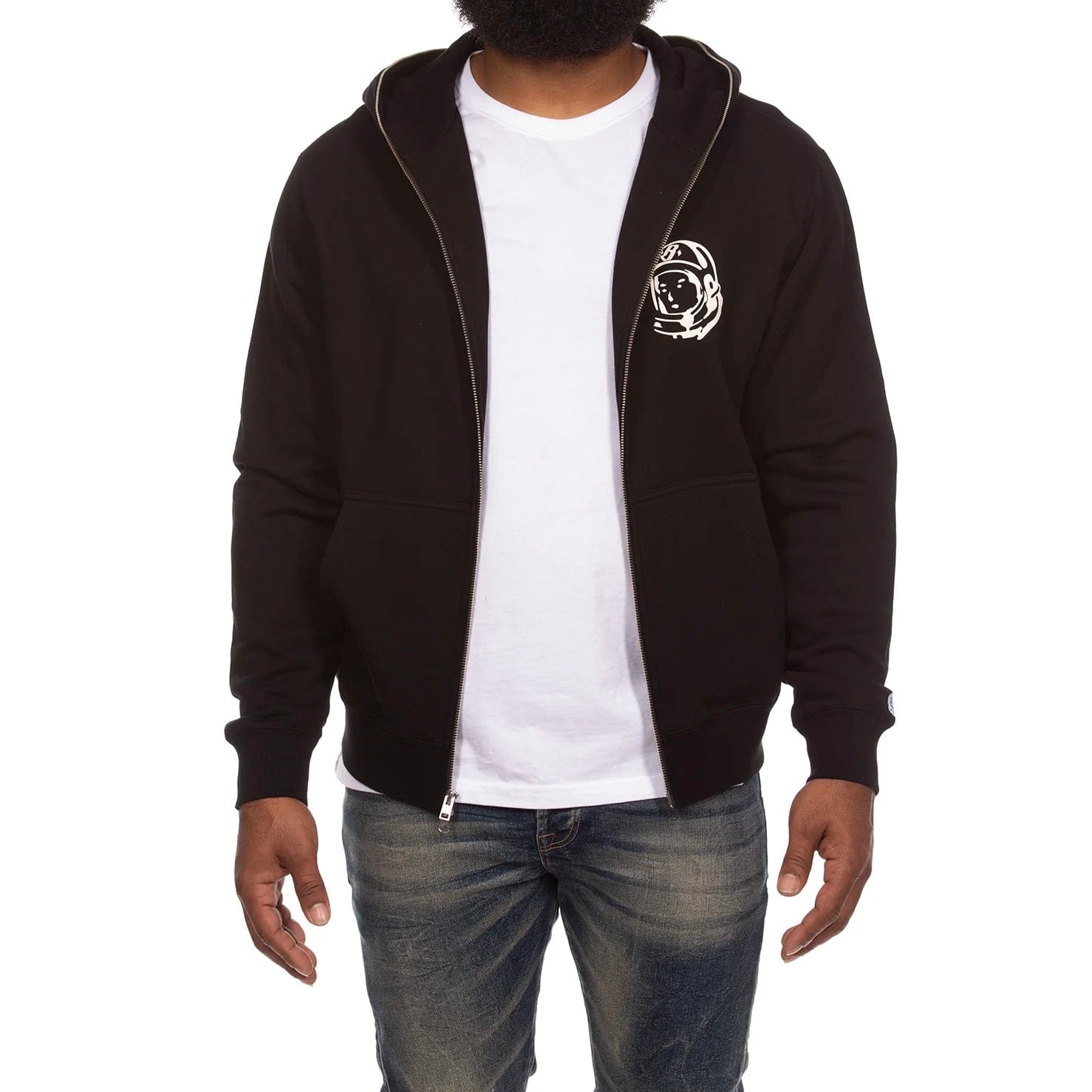 Billionaire Boys Club BB Zip Helmet Hoodie (Black) 851-9311