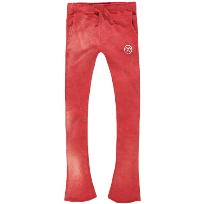 Kids Jordan Craig Afterlife Stacked Sweatpants (Red) 8631LK