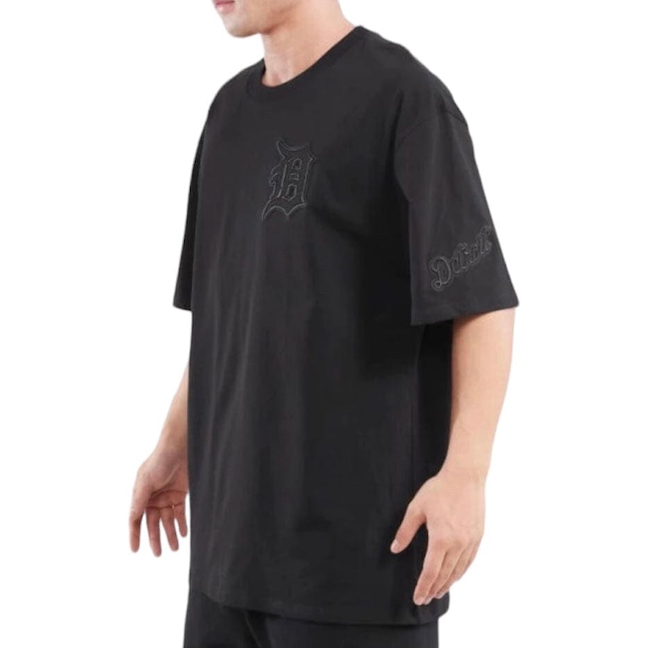 Pro Standard Detroit Tigers CJ Drop Shoulder Tee (Black) LDT137634-BLK