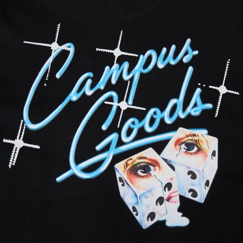 Campus Goods Midnight Standard Hoodie (Black) CG-H25-051