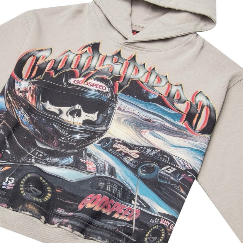 Godspeed Le Denier Hoodie (Stone Grey)