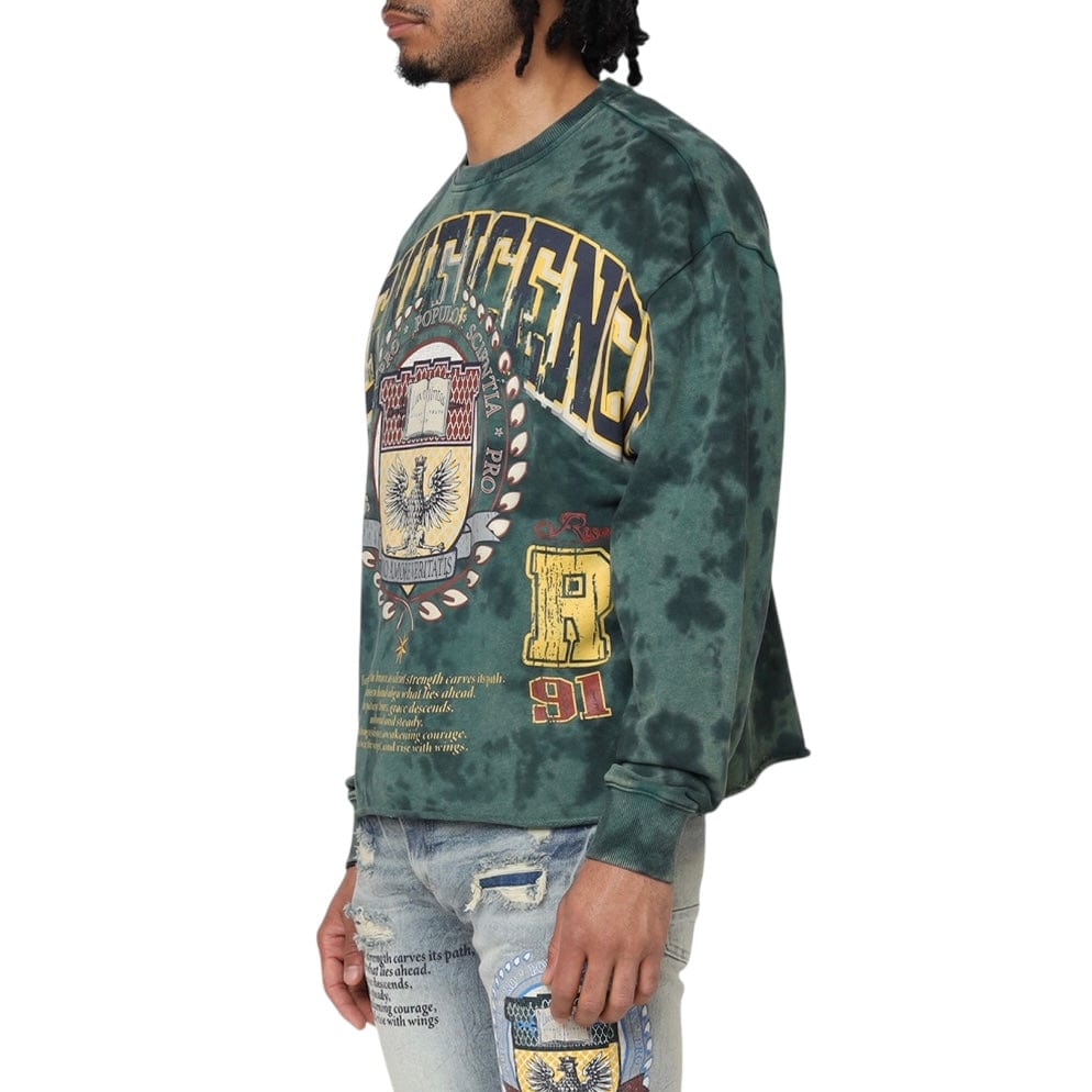 Smoke Rise Magnificence French Terry Crewneck (June Bug) FO25576