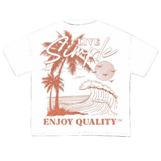 Mr.Wave Paradise Tee (White)