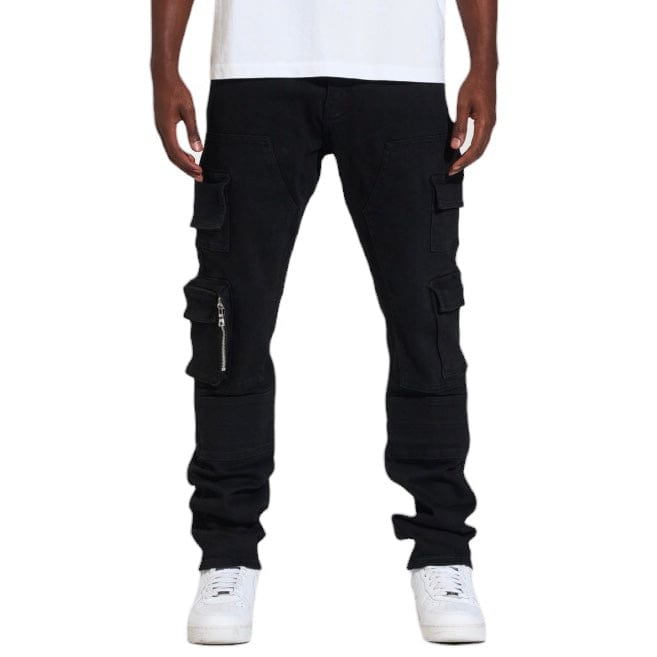 Crysp Nelson Cargo Denim (Black) CRYSPR242-021