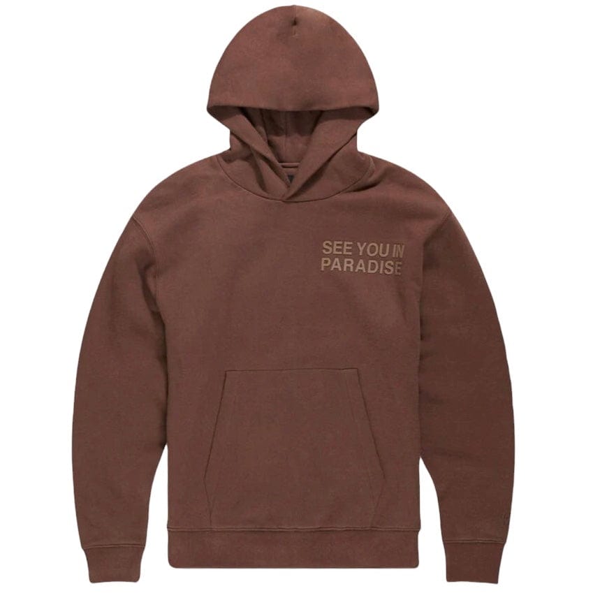 Jordan Craig Paradise Tonal Pullover Hoodie (Chocolate) 8862H