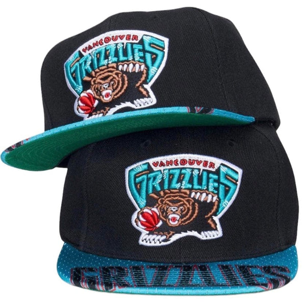 Mitchell & Ness Nba Vancouver Grizzlies Snapshot Hwc Snapback (Black/Teal)