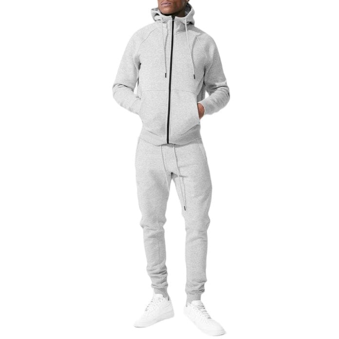 Jordan Craig Uptown Zip-Up Hoodie (Heather Grey) - 8820H