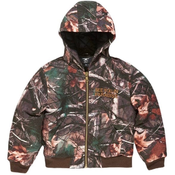 Kids Jordan Craig See You In Paradise Hooded Work Jacket (Real Tree) 91750CK