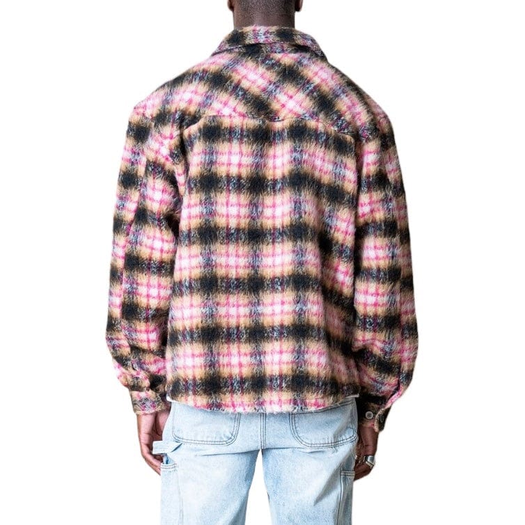 Eptm Side Slit Flannel (Pink) EP11686