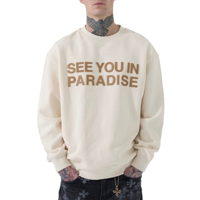 See You In Paradise Crewneck Sweatshirt (Bone)