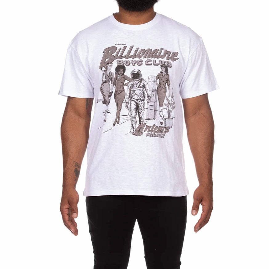 Billionaire Boys Club BB Office SS Knit (White) 841-1306