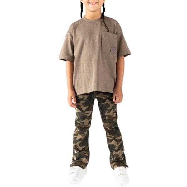 Kids Serenede Element Camo Stacked Jean (Camo Stacked)