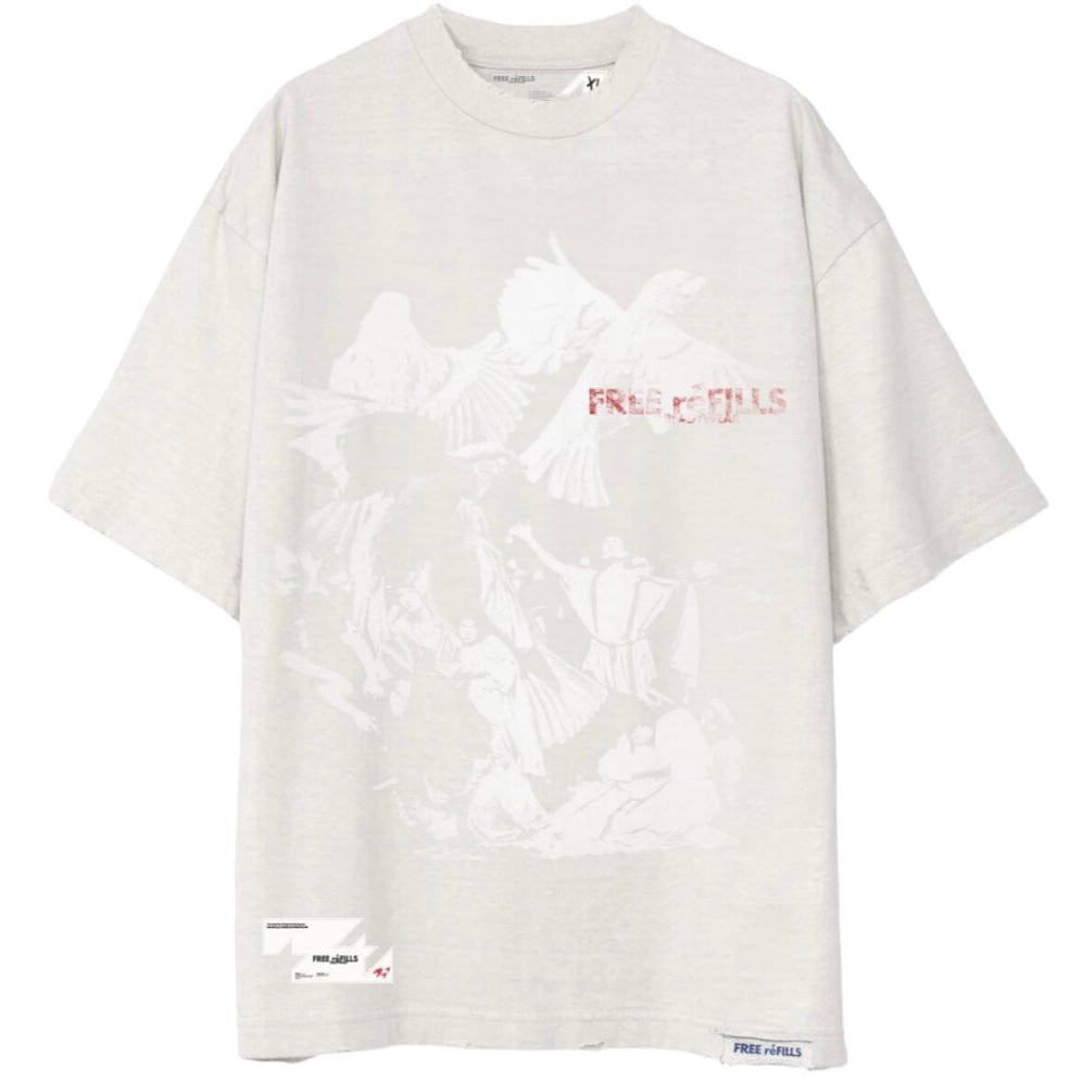 Free Refills Crown Thornes Tee (Vintage White) FRC1-13