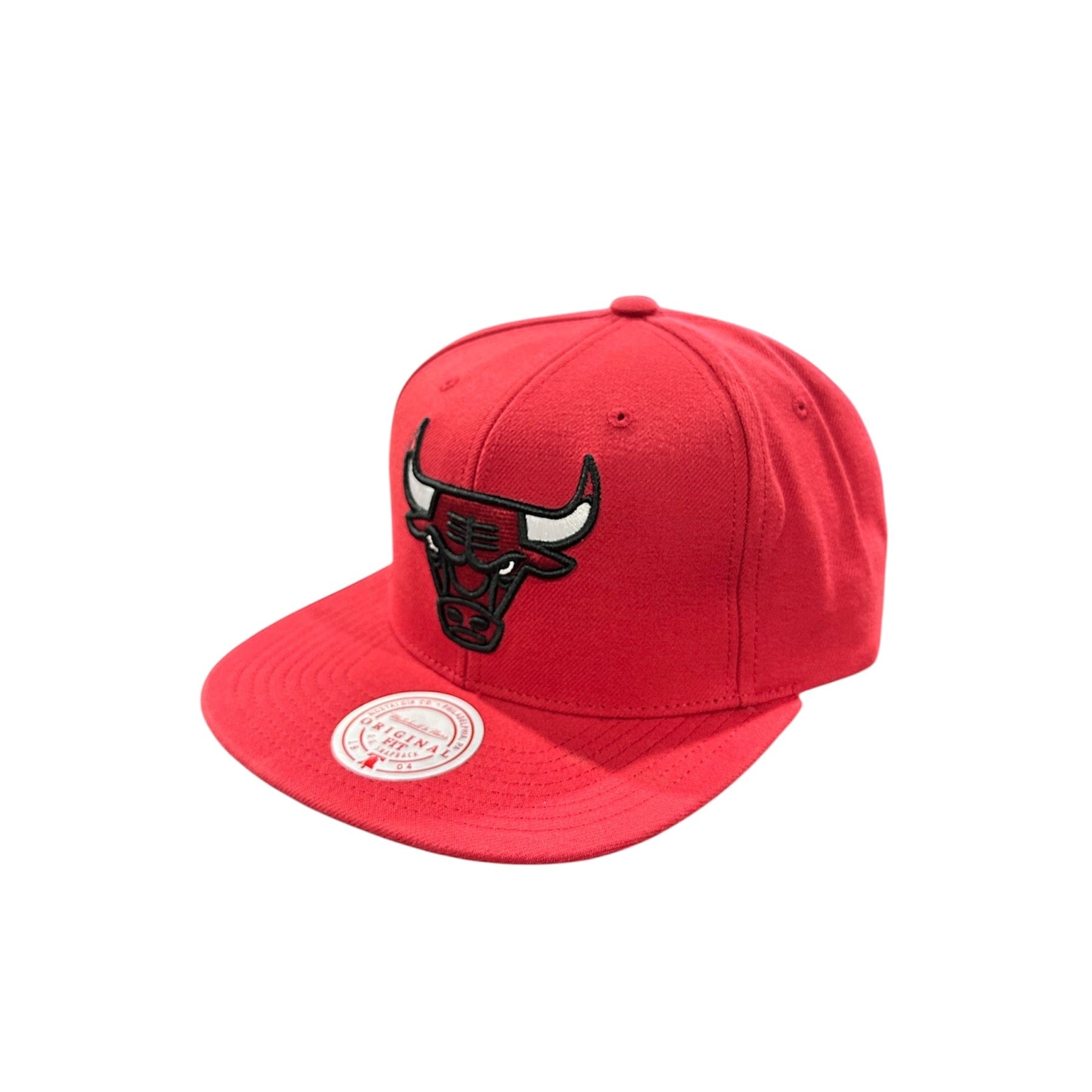 Mitchell & Ness NBA Chicago Bulls Conference Patch Snapback (Red)