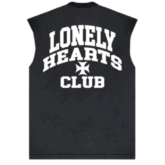 Lonely Hearts Club Thank God I'm Blessed Sleeveless T-Shirt (Black Edge)