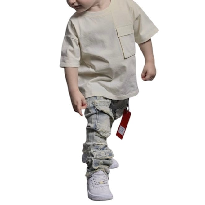 Kids Supply X Ajenda Luke Denim (Light Wash) AJK3029