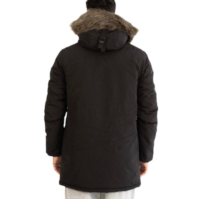 Superdry Everest Parka Coat (Black) M501204A