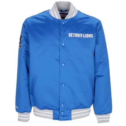 Heavyweight Satin Jacket Detroit Lions by Mitchell & Ness