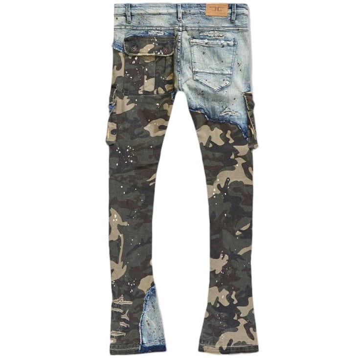 Jordan Craig Ross Stacked Platoon Denim (Woodland) JRF1142C