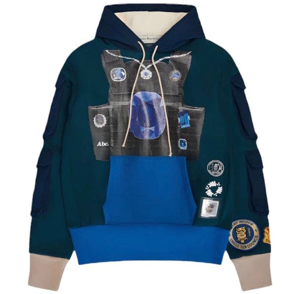 Abc Birthstone September Hoodie (Dark Blue) ABC-FW24-HO30-EY09