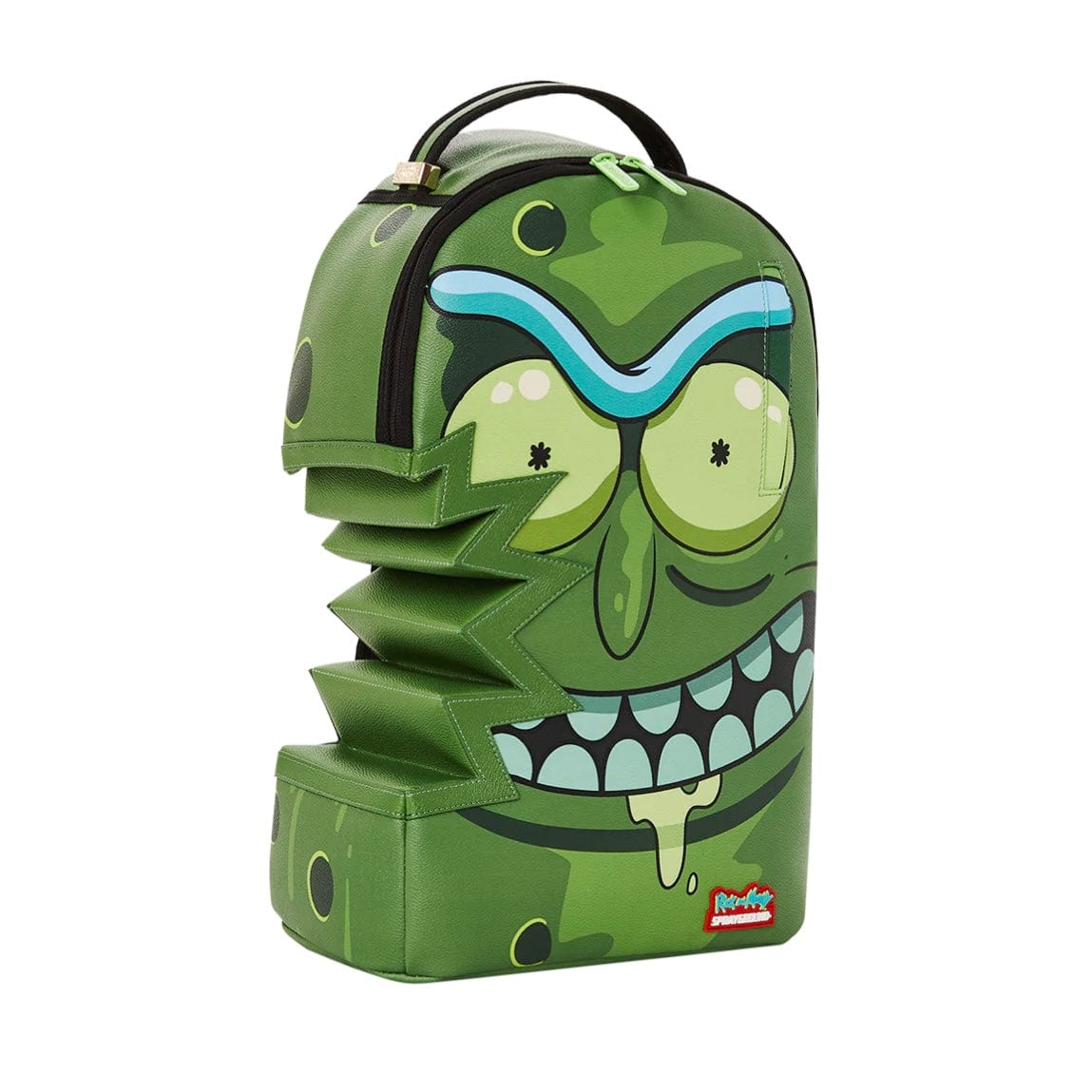 Sprayground Rick and Morty Pickle Bite Backpack