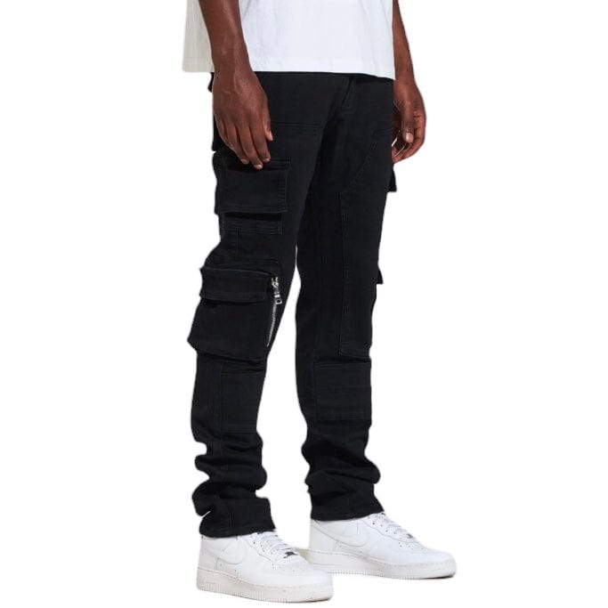 Crysp Nelson Cargo Denim (Black) CRYSPR242-021