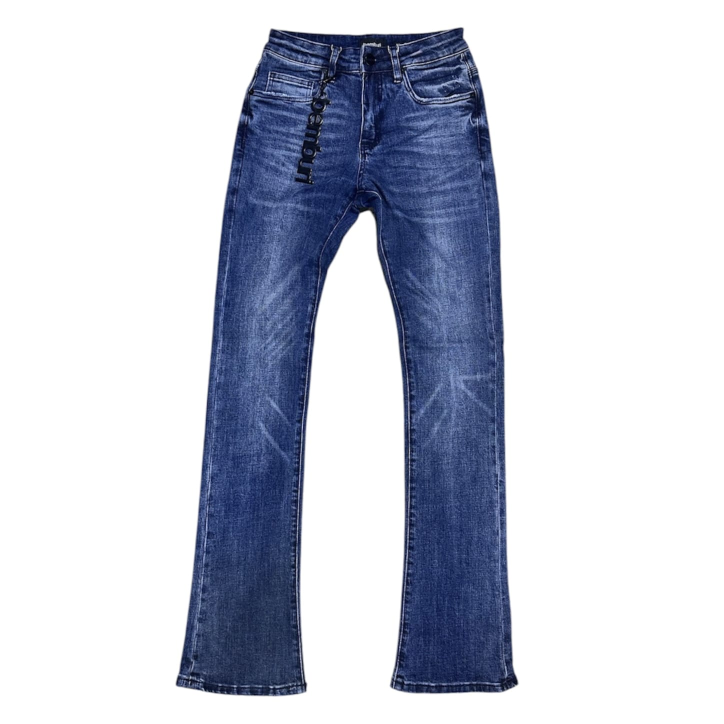 Bemburi Stacked Pacific Jean (Blue Wash) M8503DA