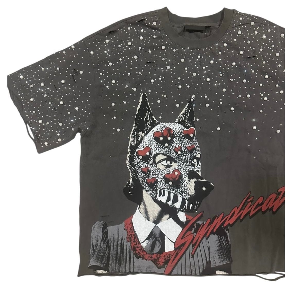 The Syndicate Masque Tee (Grey) SYNT-40