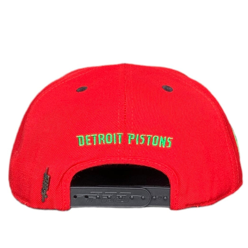 Pro Standard Detroit Pistons Team Flips Snapback (Red/Black) BDP7514531-RBK